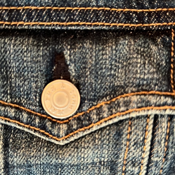 Rag & Bone denim sweatshirt combo - Picture 3 of 4